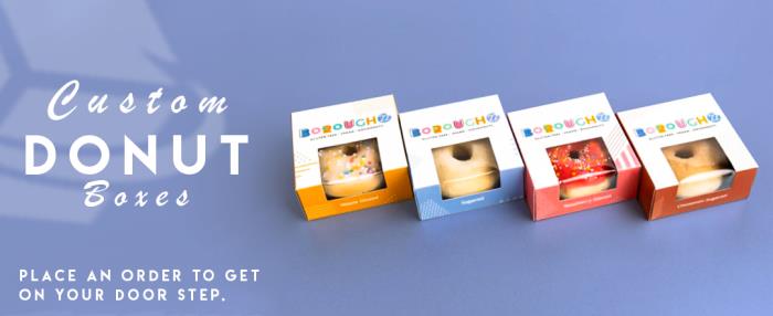 Donut Boxes - Custom Wholesale Printed Donut Boxes